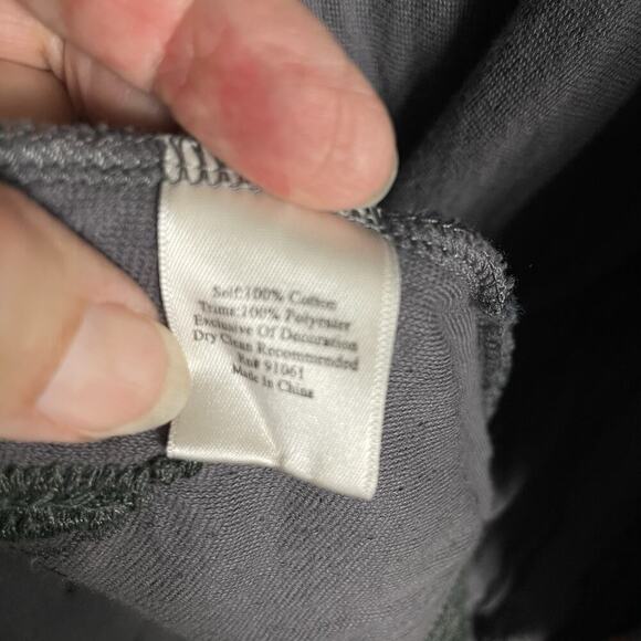 Johnny Was Biya Cardigan Woman's Small Dark Teal Long Duster Embroidered Floral - Picture 12 of 13